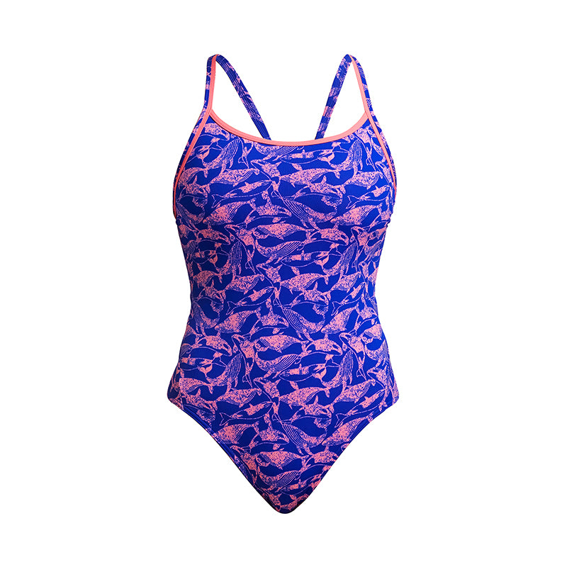 Funkita - Minky Pinky - Ladies Diamond Back One Piece