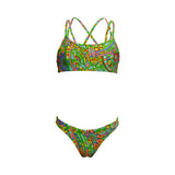 Funkita - Minty Mixer - Girls Criss Cross Two Piece