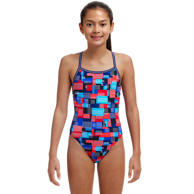 Funkita - Motherboard - Girls Eco Single Strap One Piece