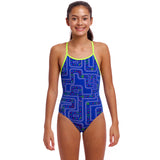 Funkita - Much Munchies - Girls Eco Diamond Back One Piece