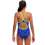 Funkita - Much Munchies - Girls Eco Diamond Back One Piece