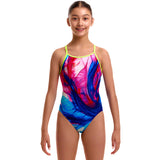 Funkita - Muscle Mad - Girls Eco Diamond Back One Piece