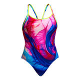 Funkita - Muscle Mad - Ladies Eco Diamond Back One Piece