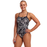 Funkita - Night Flyer - Ladies Eco Single Strap One Piece