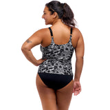 Funkita - Nights Rose - Ladies Scoop Neck Tankini Top