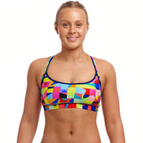 Funkita - On The Grid - Ladies Eco Sports Top