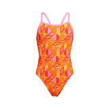 Funkita - Orange Crush - Girls Single Strap One Piece