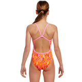 Funkita - Orange Crush - Girls Single Strap One Piece