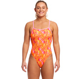 Funkita - Orange Crush - Ladies Single Strength One Piece