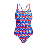 Funkita - Out Foxed - Ladies Eco Diamond Back One Piece
