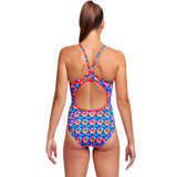Funkita - Out Foxed - Ladies Eco Diamond Back One Piece