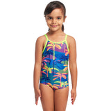 Funkita - Palm A Lot - Toddler Girls Eco Printed One Piece