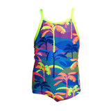 Funkita - Palm A Lot - Toddler Girls Eco Printed One Piece