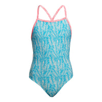 Funkita - Palm Star - Girls Eco Tie Me Tight One Piece