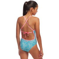 Funkita - Palm Star - Girls Eco Tie Me Tight One Piece