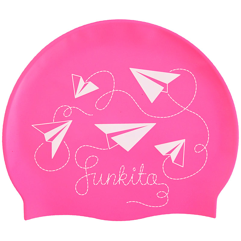 Funkita - Paper Pink - Silicone Swimming Cap