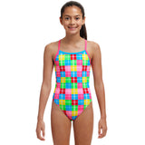 Funkita - Party Patch - Girls Eco Single Strap One Piece