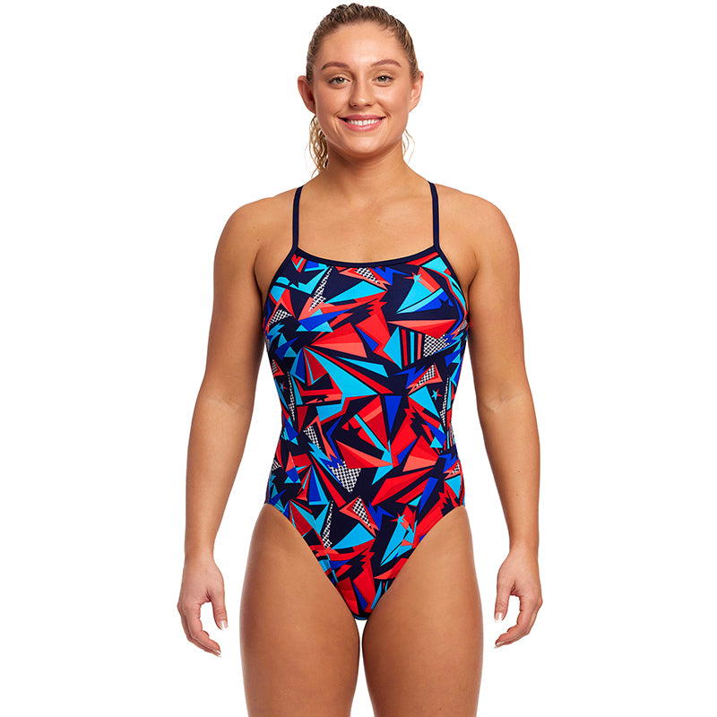 Funkita - Patriot Beat - Ladies Single Strap One Piece