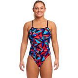 Funkita - Patriot Beat - Ladies Single Strap One Piece