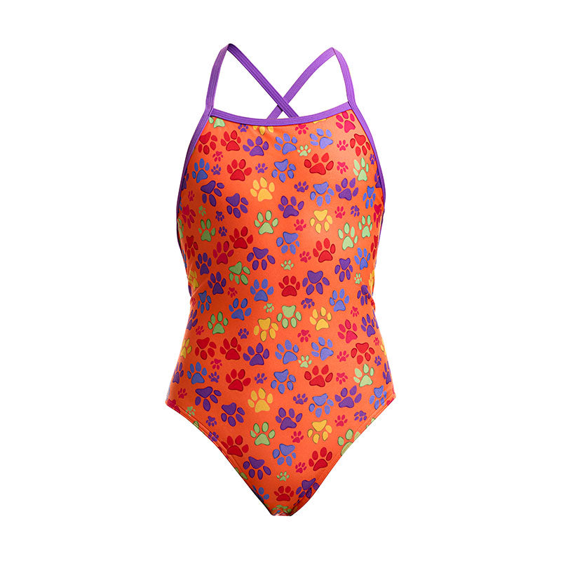 Funkita - Paw Paw - Girls Eco Strapped In One Piece