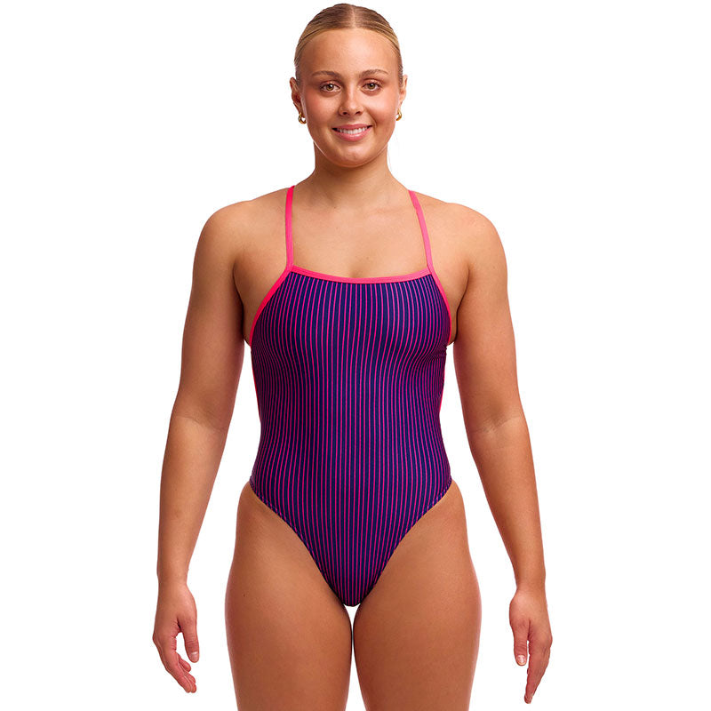Funkita - Peach Tea - Ladies Eco Single Strength One Piece