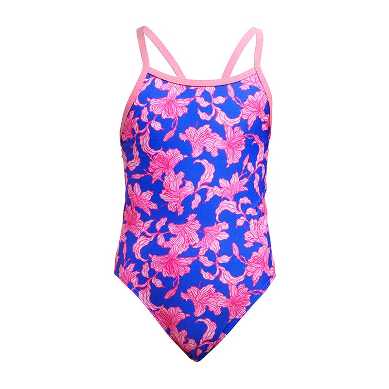 Funkita - Perfect Petal - Girls Eco Single Strap One Piece