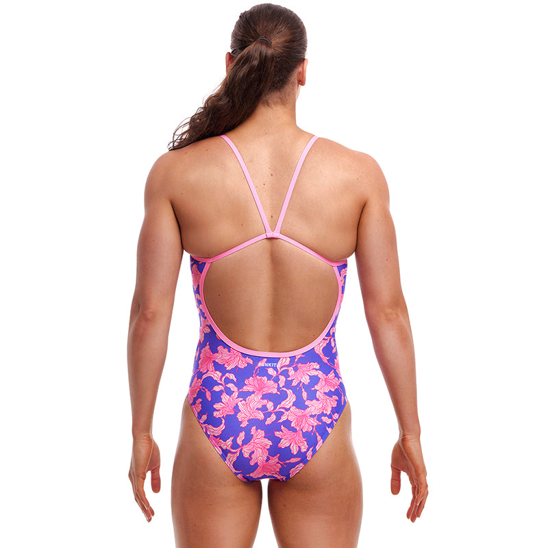 Funkita - Perfect Petal - Ladies Eco Single Strap One Piece