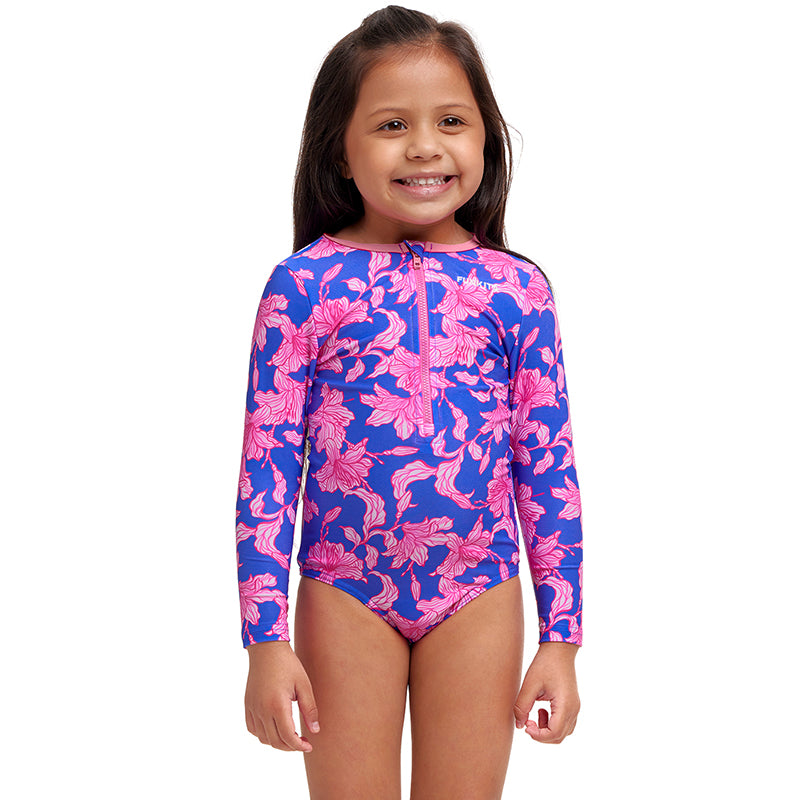 Funkita - Perfect Petal - Toddler Girls Sun Cover One Piece