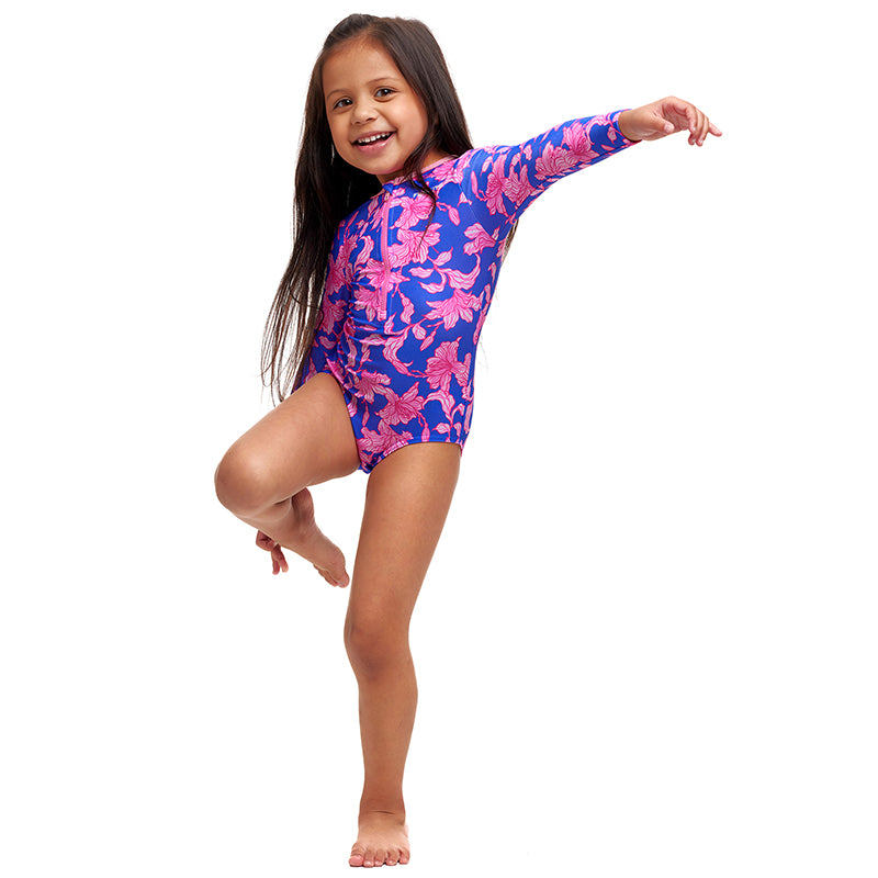 Funkita - Perfect Petal - Toddler Girls Sun Cover One Piece