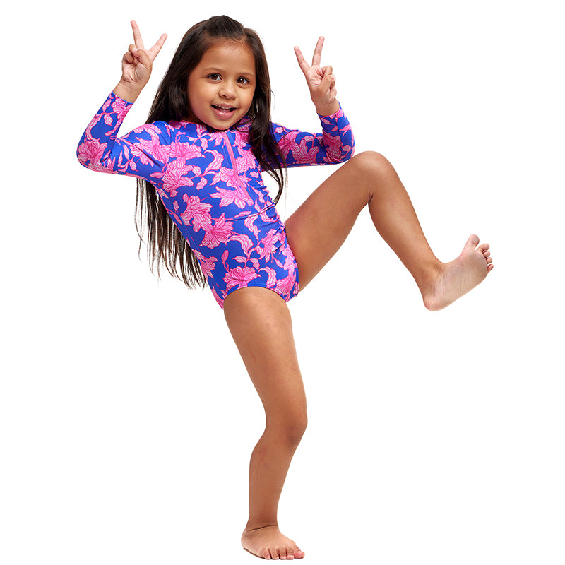 Funkita - Perfect Petal - Toddler Girls Sun Cover One Piece