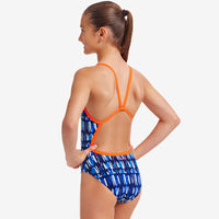 Funkita - Perfect Teeth - Girls Single Strap One Piece