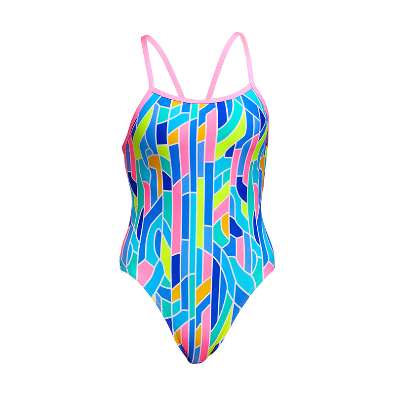 Funkita - Pillared - Girls Eco Single Strap One Piece