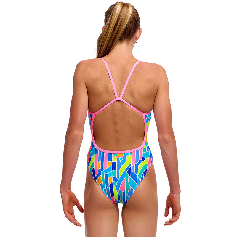 Funkita - Pillared - Girls Eco Single Strap One Piece