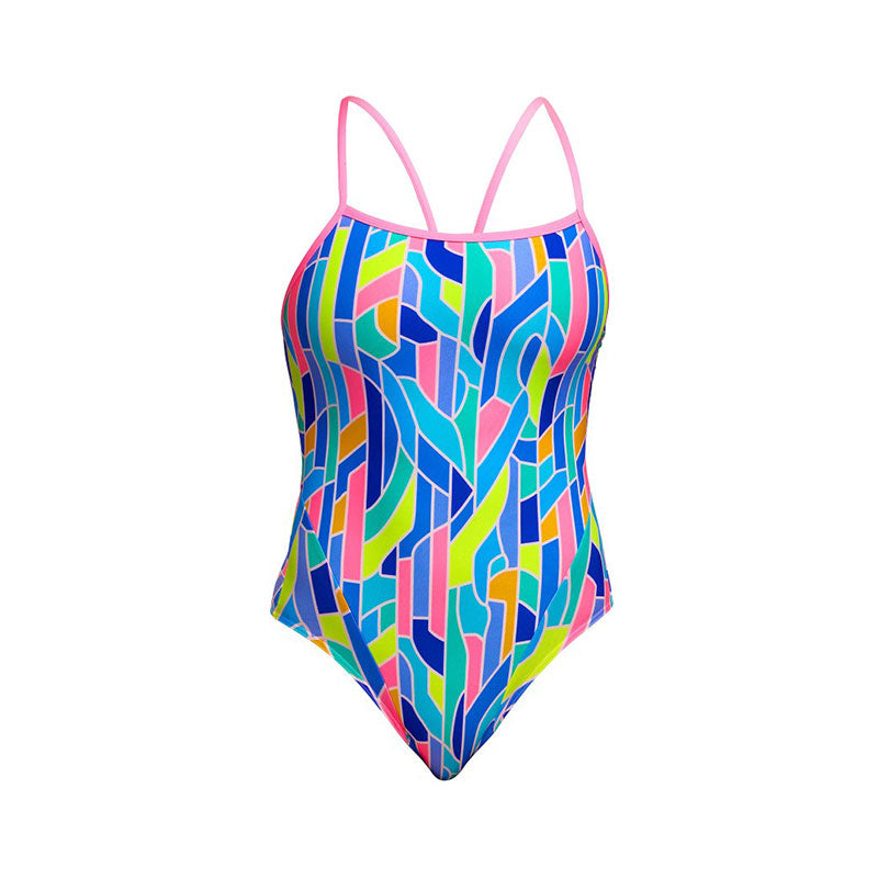 Funkita - Pillared - Ladies Eco Single Strap One Piece