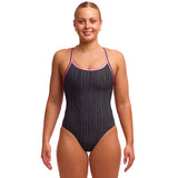Funkita - Pin Stripe - Ladies Diamond Secure One Piece