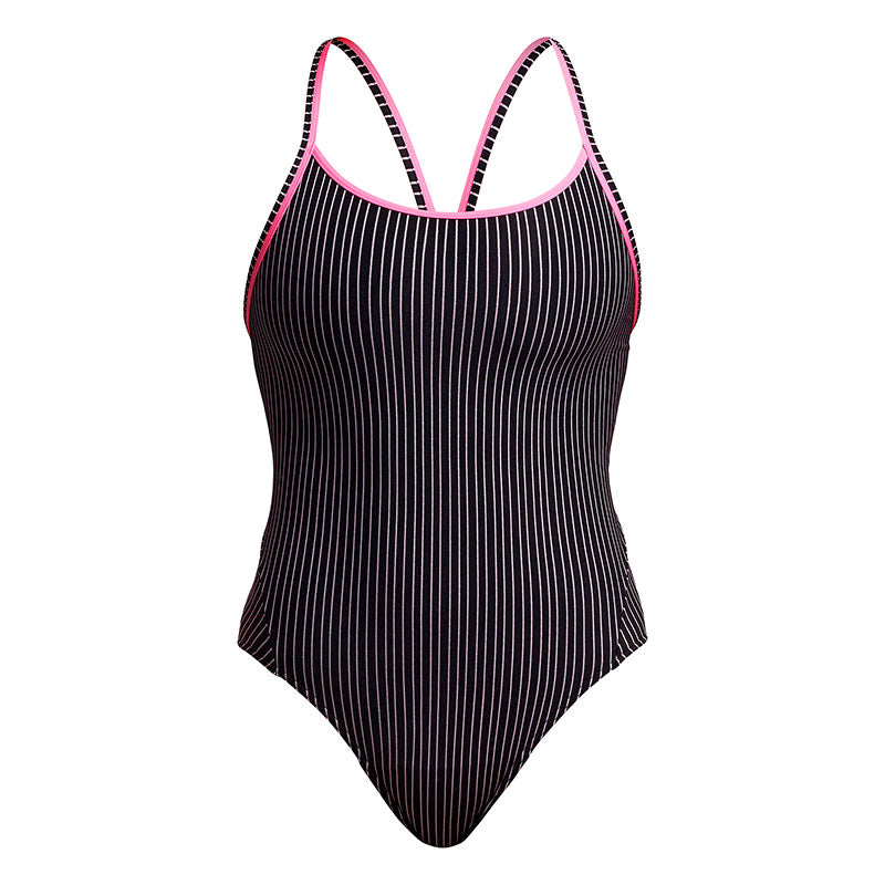 Funkita - Pin Stripe - Ladies Diamond Secure One Piece