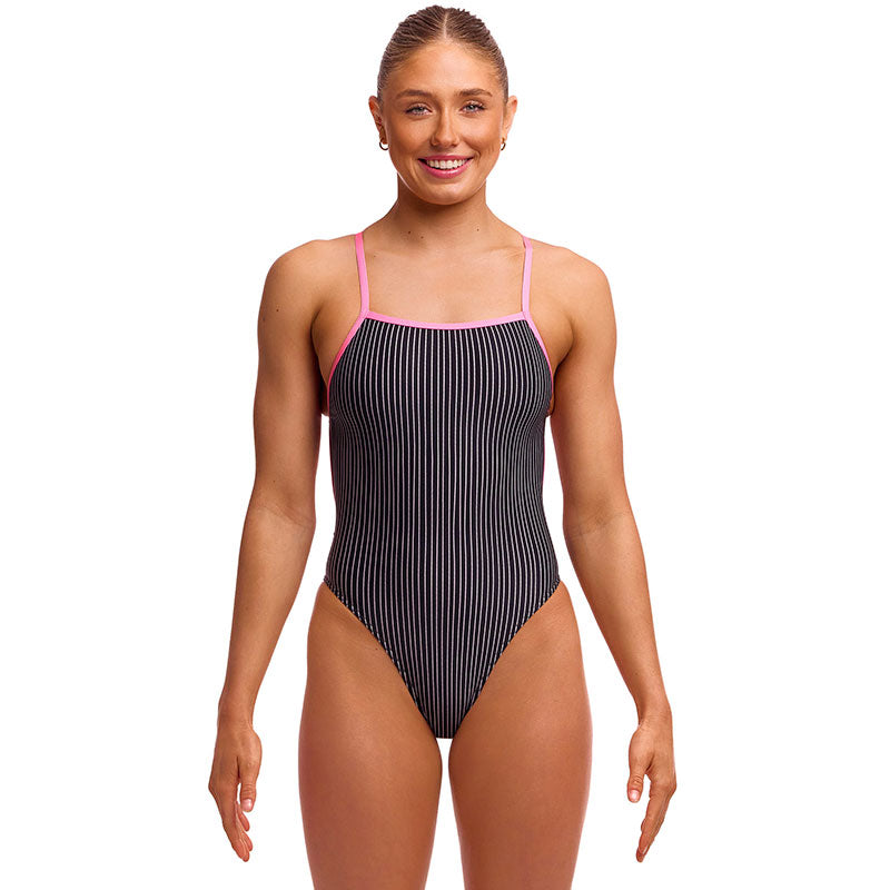 Funkita - Pin Stripe - Ladies Eco Single Strength One Piece