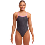 Funkita - Pin Stripe - Ladies Eco Single Strength One Piece