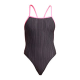 Funkita - Pin Stripe - Ladies Eco Single Strength One Piece
