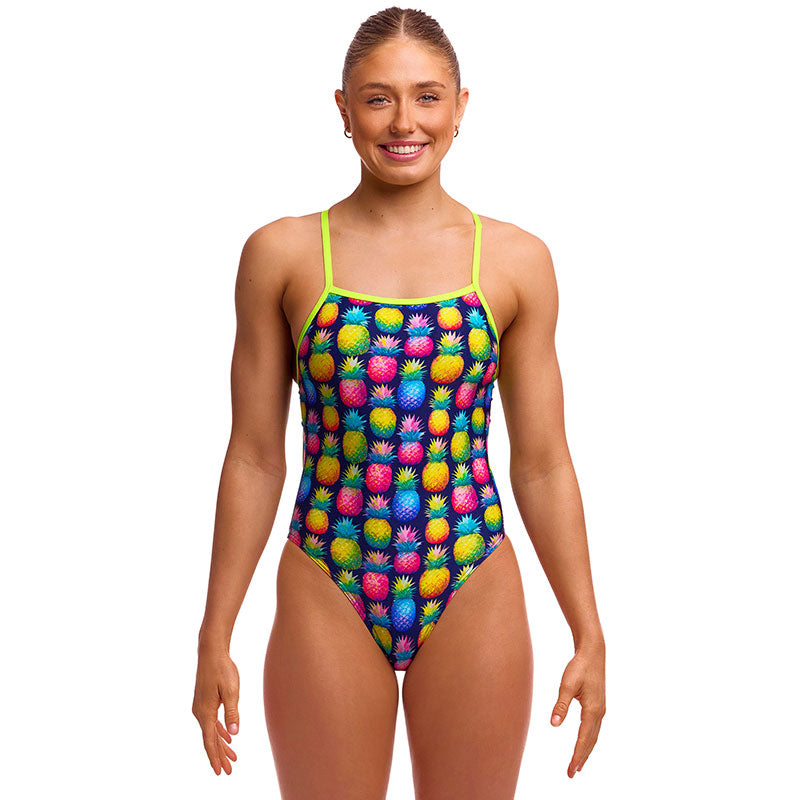 Funkita - Pine Gap - Ladies Eco Tie Me Tight One Piece