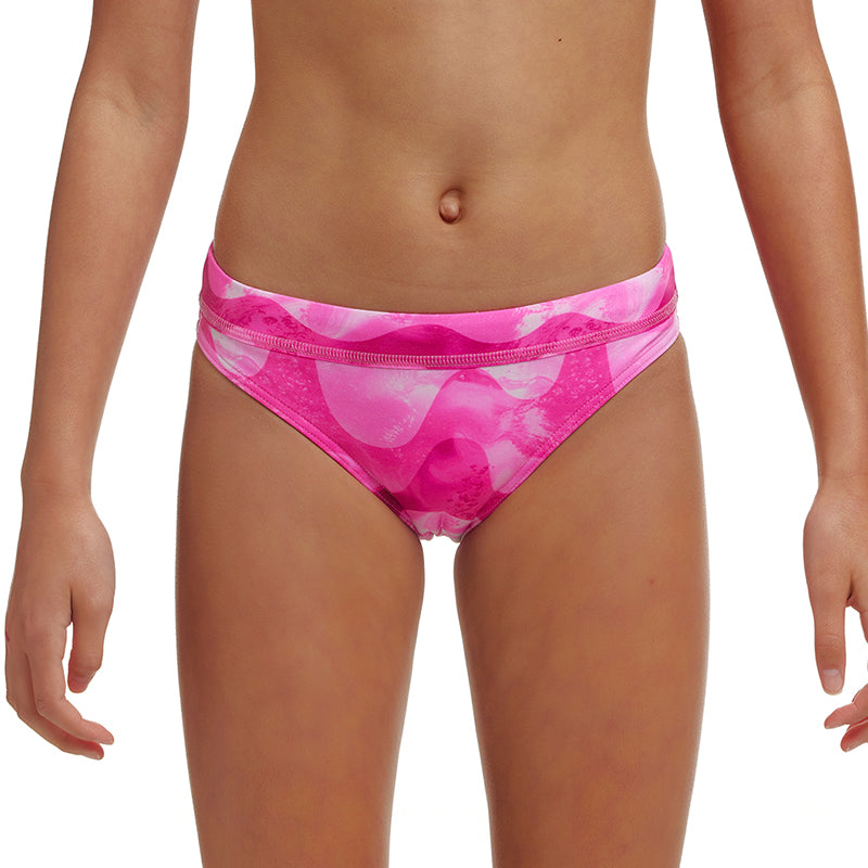 Funkita - Pink Caps - Girls Eco Sports Brief