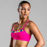 Funkita - Pink Feline Fever - Ladies Crop Top
