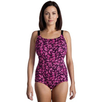 Funkita - Pink Flutterby - Ladies Scoop Neck One Piece