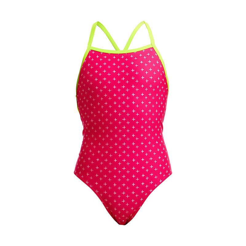 Funkita - Pink Proton - Girls Eco Strapped In One Piece
