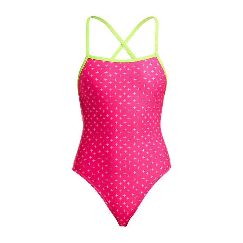 Funkita - Pink Proton - Ladies Eco Strapped In One Piece