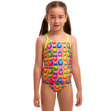 Funkita - Pinky Piney - Toddler Girls Eco Swim Steady Tankini & Brief