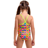 Funkita - Pinky Piney - Toddler Girls Eco Swim Steady Tankini & Brief