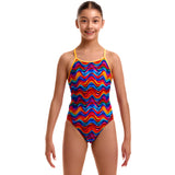 Funkita - Plastic Fantastic - Girls Eco Diamond Back One Piece