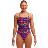 Funkita - Plastic Fantastic - Ladies Eco Diamond Back One Piece