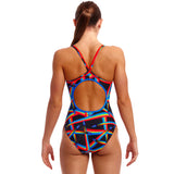Funkita - Pocket Rocket - Ladies Eco Diamond Back One Piece